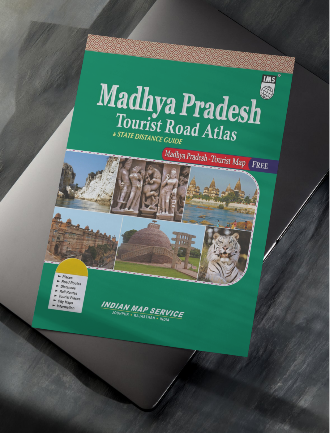 State Tourist Road Atlas Madhya Pradesh