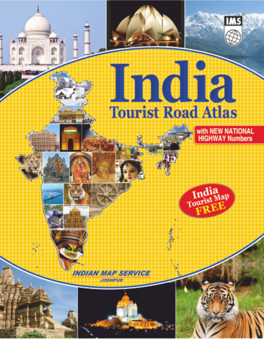 Indian Tourist Road Atlas