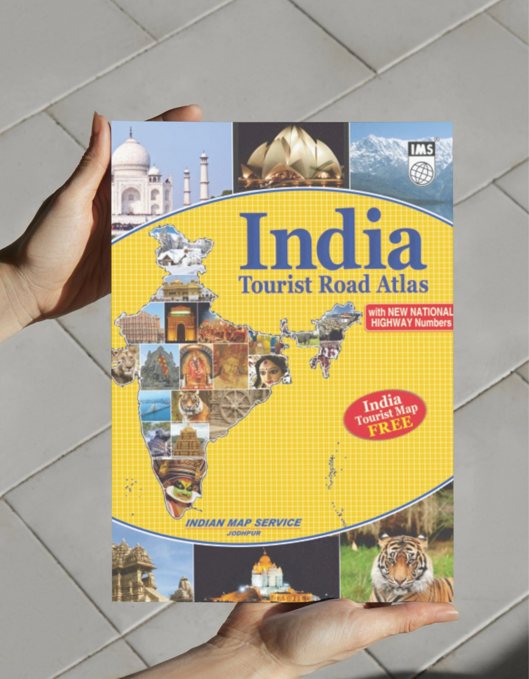 Indian Tourist Road Atlas