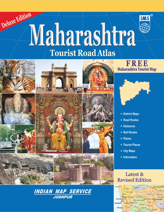 State Tourist Road Atlas Maharashtra