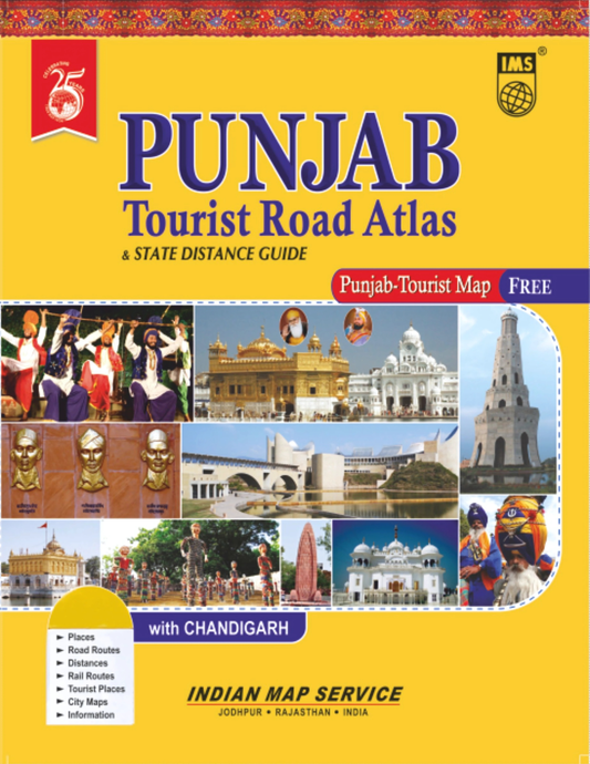 State Tourist Road Atlas Punjab